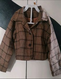 Girls Wool Jacket And Frock