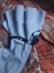 Striped Bell Sleeve Top