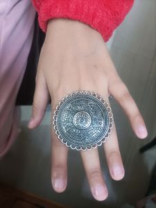 Oxidized Silver Ring