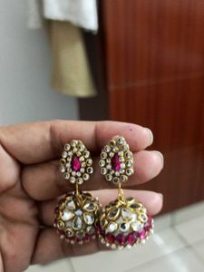 Handmade Jhumka Pair