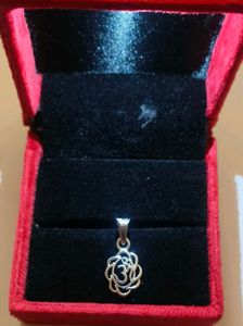 Silver &#39;Om&#39; Pendant #fixed rate