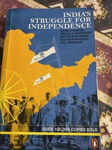 India's Struggle for Independence - History Book
