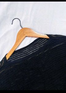 🎁Buy1 Get1 Free Black Knit Top A