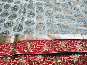 Designer Saree Blouse Combo