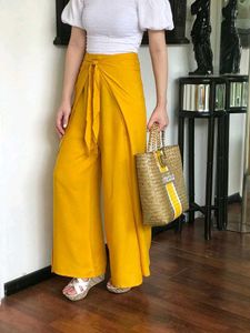 Drape Palazzo Pants