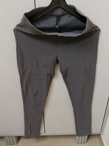 Gray Casual Leggings