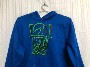 Tek Gear Blue Long Sleeve Hoodie