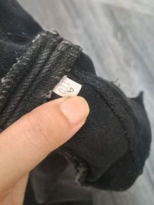 Black Mickey Mouse Jeans