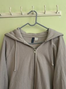 H&amp;M Oversized Zip Through Hoodie