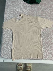 Cut Out Knit Top