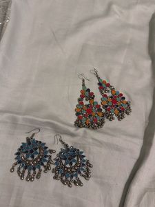 Colorful Statement Earrings