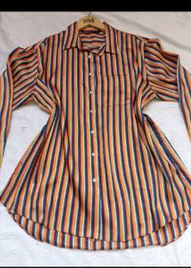 Zara Striped Shirt 🧡