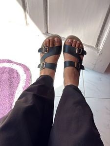 Black ASHOP Sandals