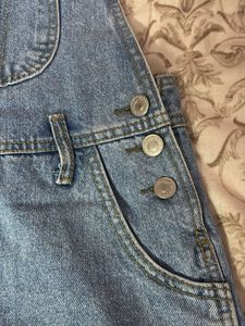Denim Overall Dress