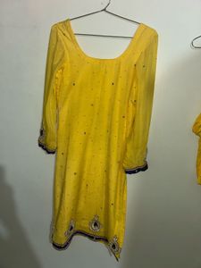 Yellow Indian Salwar Kameez
