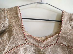 Trending Golden Colour Designer blouse✨❤