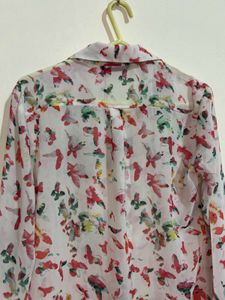 Floral Print Casual Shirt