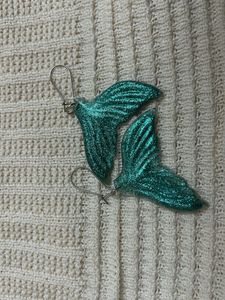 Mermaid Ocean themed earrings