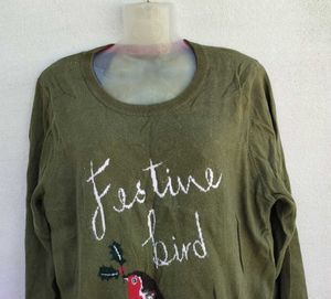 OLIVE SWEATSHIRT