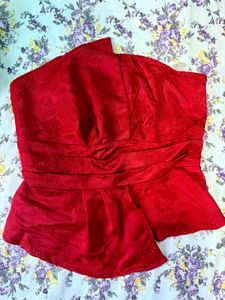 Asymmetric Tube top