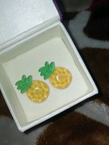 Pineapple Stud Earrings