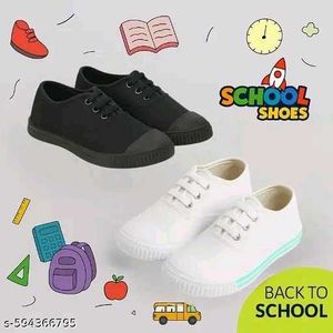 Classic Black School Shoes