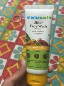 mamaearth ubtan facewash