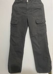 ZARA Grey Cargo Pants