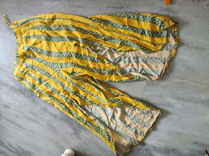 Striped Palazzos with top