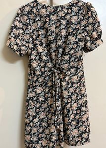 Floral Print Mini Dress