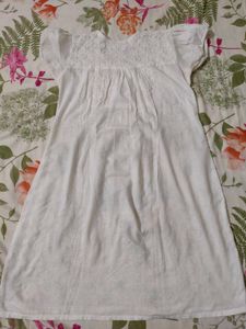 White Short Kurta