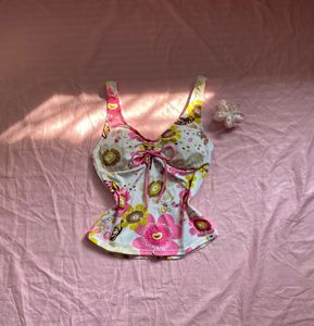 Floral Print Tank Top