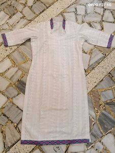 Chikankari Embroidered Kurta Set
