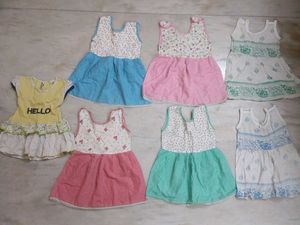 Cotton Frocks For 1-2 Yrs Girl