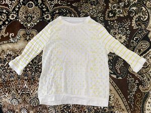 Women's White Casual Top