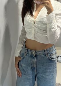 H&M White Blouse 🦢🤍