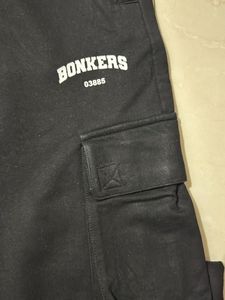Bonkers Black Cargo Pants
