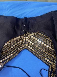 Black Embellished Blouse