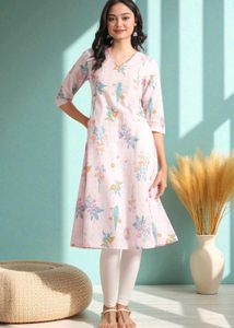 Floral Print Kurta All Size