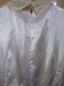 Vintage Lace Ruffle Dress