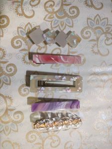 One Sided Hair Clip Bundle - Assorted Styles