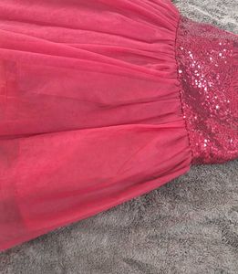 Bow Embellished Party Dress Comes  With HEADBAND