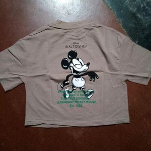 Fancy Crop Tshirt With Tag