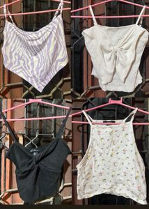 Combo Of Crop Tops(NO RETURNS)