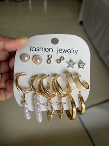 Classy Earings Set Of 9