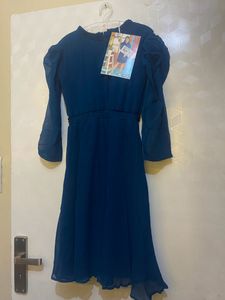 Navy Blue Dress (partywear)