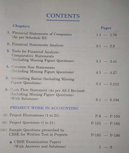 Analysis of Financial Statements Class XII (CBSE)