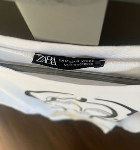 Oversized Zara Print Tee