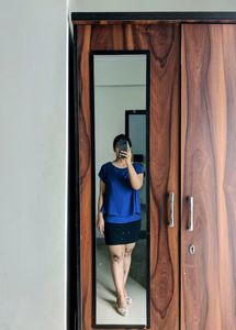 Blue Party Wear Formal Top For Women