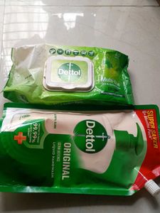 Dettol Handwash & Wipes